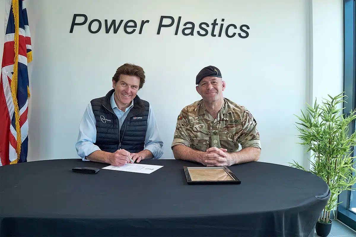 Power Plastics signs the Armed Forces Covenant 1 power plastics armed forces signing