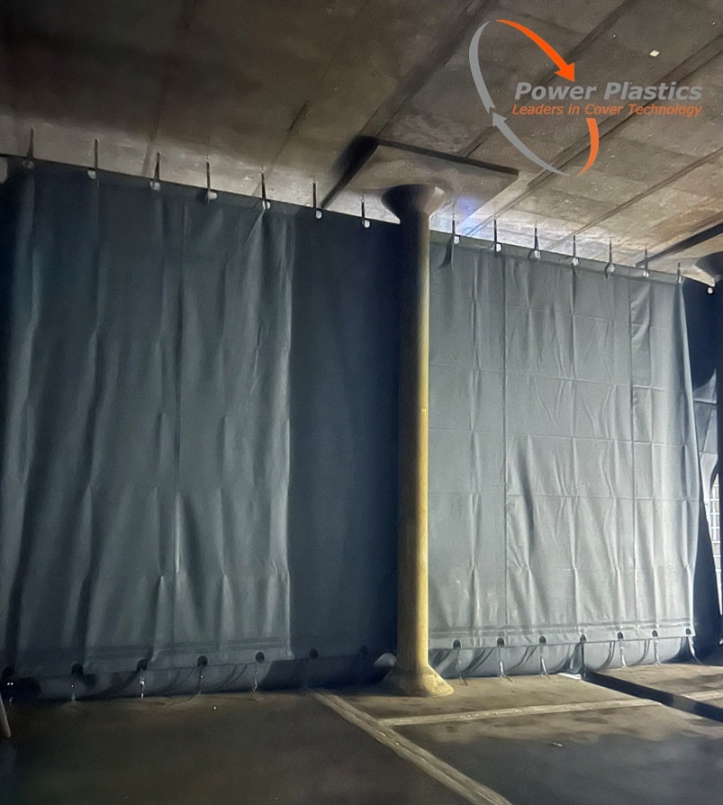 Baffle Curtain Power Plastics